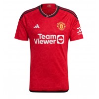 Pánský Fotbalový dres Manchester United 2023-24 Domácí Krátký Rukáv